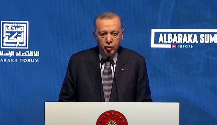 Cumhurbaşkanı Erdoğan, Albaraka İslami Finans Zirvesi’nde konuşuyor